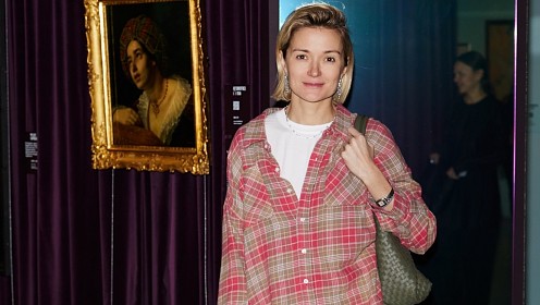 Надя Михалкова, Егор Корешков, Полина Аскери и другие гости открытия выставки в Музее русского импрессионизма