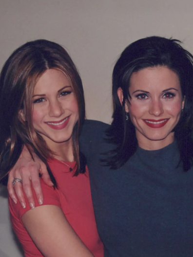 Дженнифер Энистон и Кортни Кокс