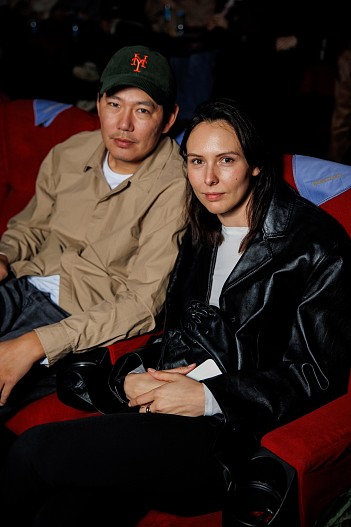 Евгений Сангаджиев и Ксения Андрианова