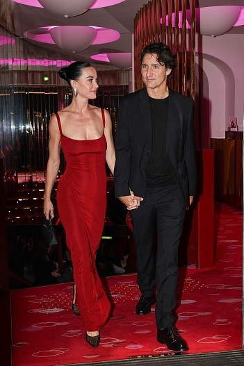 Кэти Перри и Джастин Трюдо