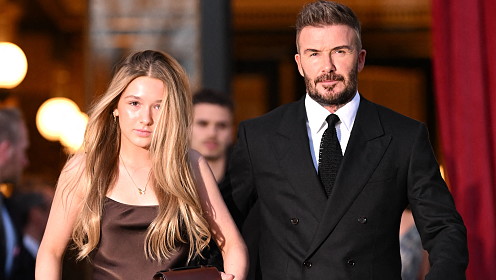 Харпер Бекхэм трогательно поздравила отца с Днем святого Валентина