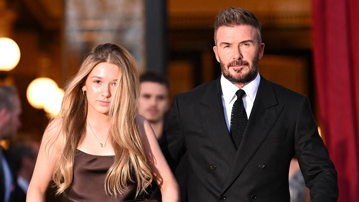 Харпер Бекхэм трогательно поздравила отца с Днем святого Валентина