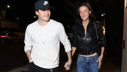 Бруклин Бекхэм отправил Николе Пельтц трогательное послание в честь Дня всех влюбленных