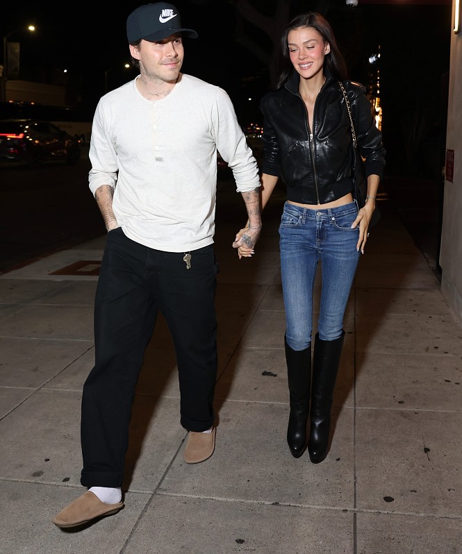 Бруклин Бекхэм отправил Николе Пельтц трогательное послание в честь Дня всех влюбленных