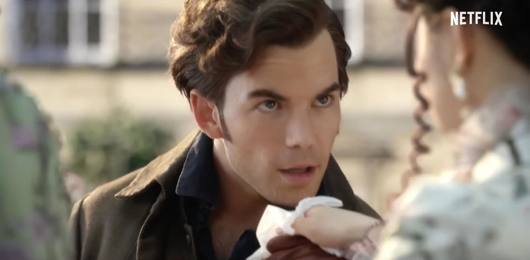 Кадр из сериала «Бриджертоны»