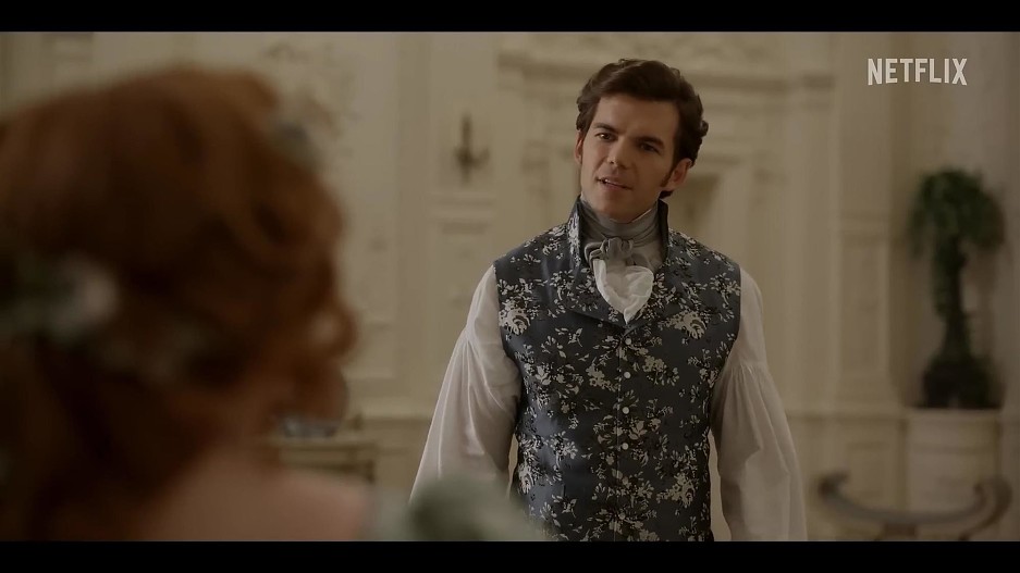 Кадр из сериала «Бриджертоны»