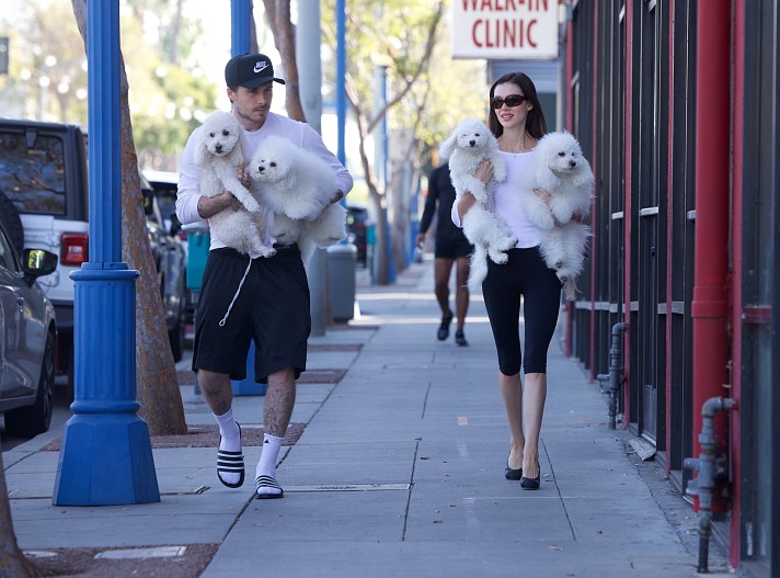 Бруклин Бекхэм и Никола Пельтц