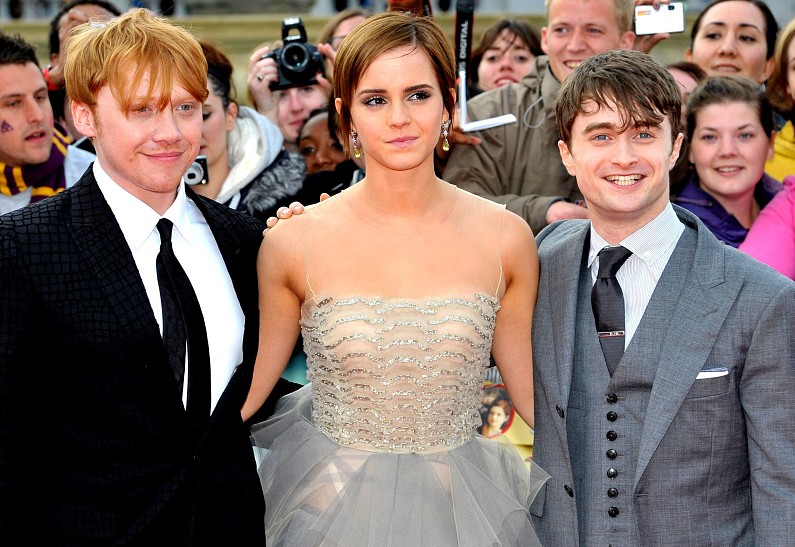 Дэниел Рэдклифф обсудил с Эммой Уотсон и Рупертом Гринтом новый сериал о Гарри Поттере