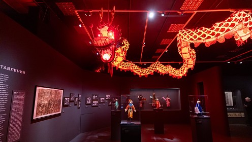 В Музее Москвы состоялось торжественное открытие выставки «Праздник весны. Новый год в старом Пекине»