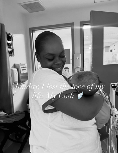 Кори Бродус с дочерью