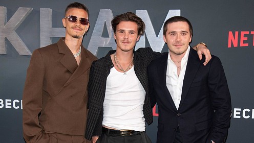 Ромео Бекхэм дал понять, как относится к Бруклину и Николе Пельтц