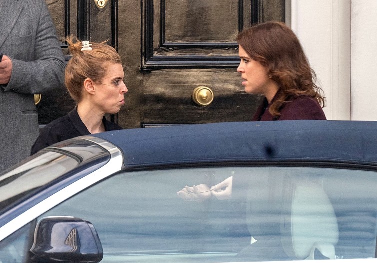 Принцесса Беатрис и принцесса Евгения