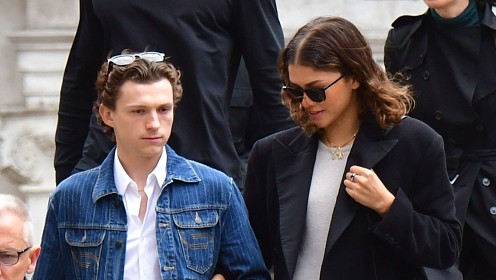 Зендея подогрела слухи о помолвке с Томом Холландом