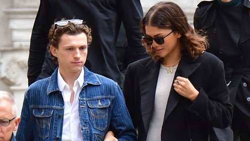 Зендея подогрела слухи о помолвке с Томом Холландом