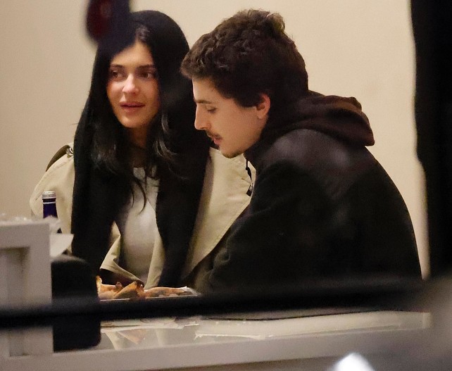 Кайли Дженнер и Тимоти Шаламе