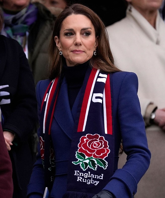 Кейт Миддлтон впервые появилась на публике после ареста принца Эндрю