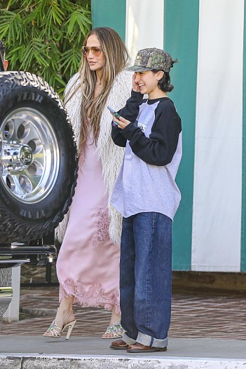 Дженнифер Лопес с дочерью