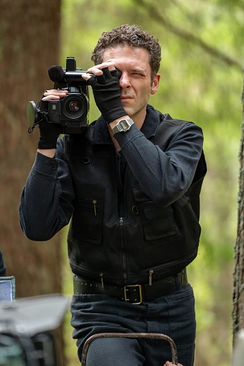 Константин Крюков на съемках сериала «Мотай!»