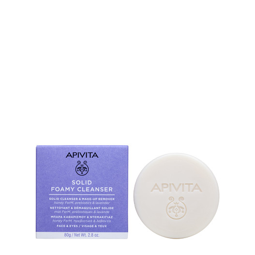 Крем-мыло для очищения и снятия макияжа Apivita