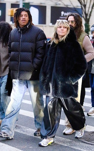 Хайди Клум с сыном