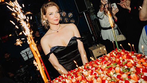 Светлана Степанковская отметила день рождения в компании друзей и коллег