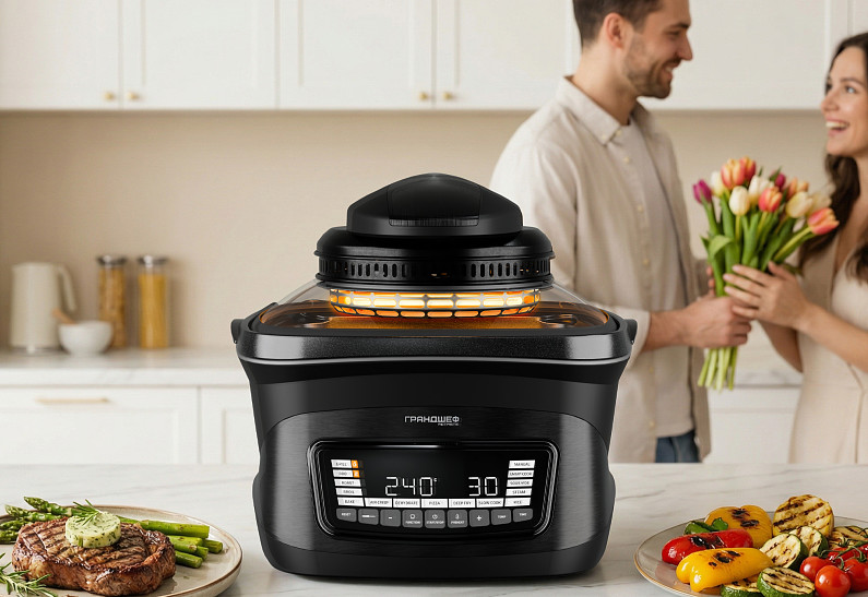 Новая эра домашней гастрономии Грандшеф Retaste: один гаджет вместо целой кухни