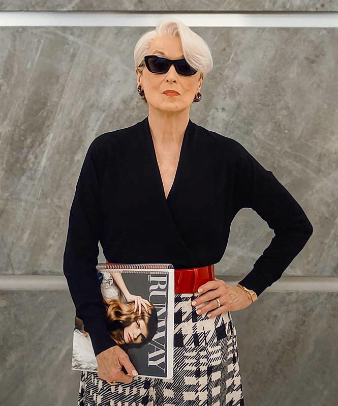 Костюмы Миранды Пристли вызвали у Мэрил Стрип настоящий стресс