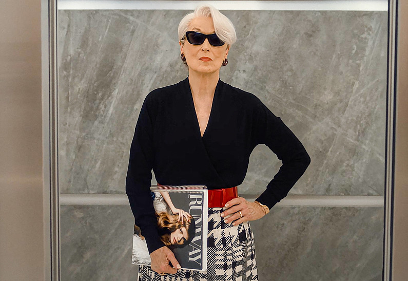 Костюмы Миранды Пристли вызвали у Мэрил Стрип настоящий стресс