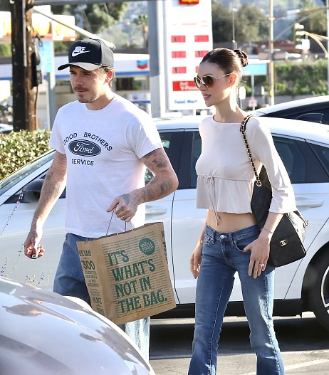 Бруклин Бекхэм и&nbsp;Никола Пельтц