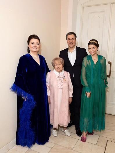 Альбина Шагимурадова, Александра Пахмутова, Евгений Малышко и Екатерина Копытина