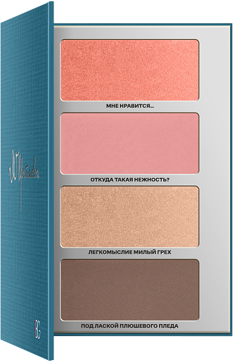 Палетка для макияжа лица Цветаева, RBG