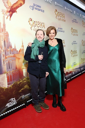 Ксения Алфёрова с приемным сыном