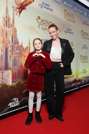 Ольга Зайцева с дочерью