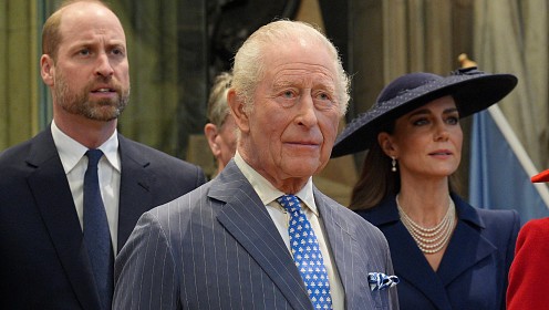 Кейт Миддлтон и принц Уильям публично поддержали короля Карла III