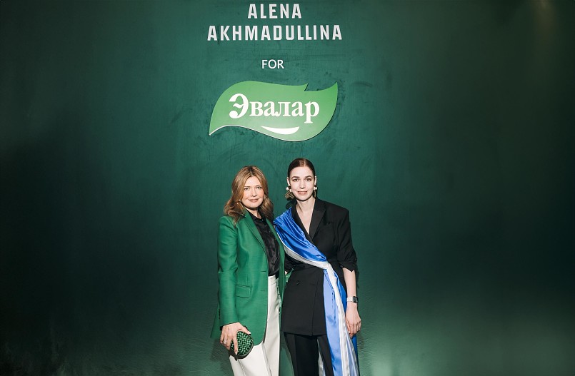 Наталия Прокопьева (председатель совета директоров компании Эвалар) и Алена Ахмадуллина