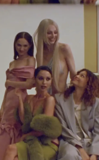 Общий кадр с актрисами сериала&nbsp;«Эйфория»