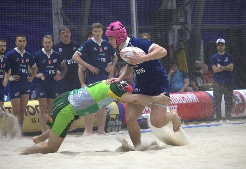 Объявлены победители Чемпионата Москвы по пляжному регби