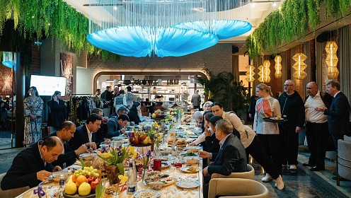 Состоялся гастрономический ужин в рамках стратегической сессии «Новая эра коллабораций в туризме СНГ: Россия – Узбекистан»