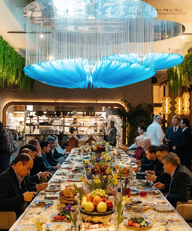 Состоялся гастрономический ужин в рамках стратегической сессии «Новая эра коллабораций в туризме СНГ: Россия – Узбекистан»