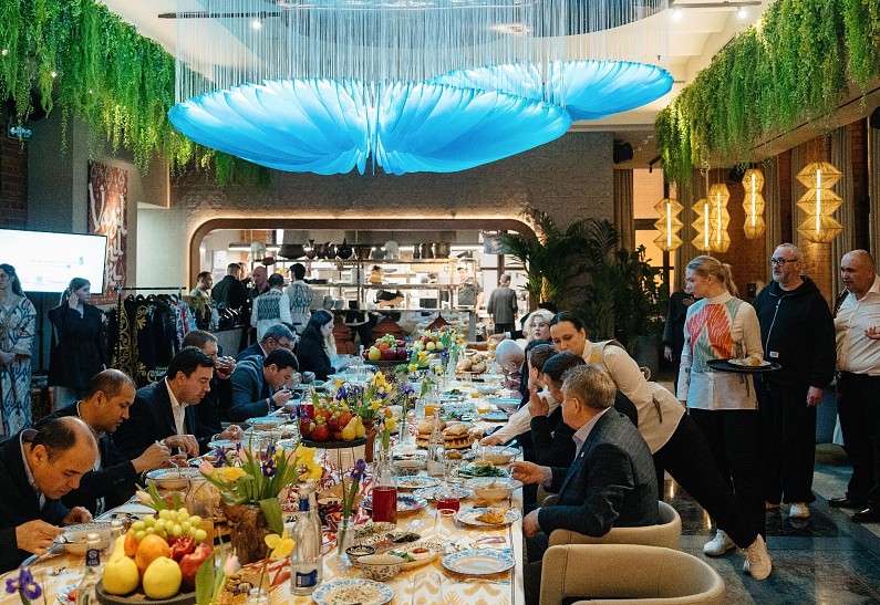 Состоялся гастрономический ужин в рамках стратегической сессии «Новая эра коллабораций в туризме СНГ: Россия – Узбекистан»