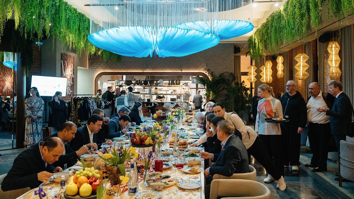 Состоялся гастрономический ужин в рамках стратегической сессии «Новая эра коллабораций в туризме СНГ: Россия – Узбекистан»