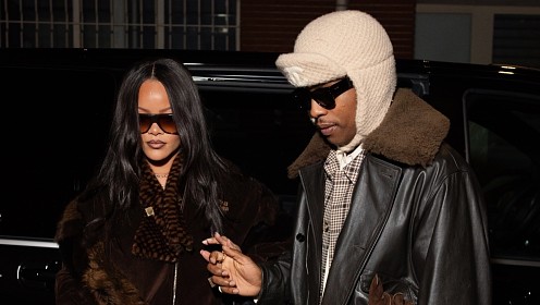 Рианна и A$AP Rocky впервые появились на публике после нападения на их дом