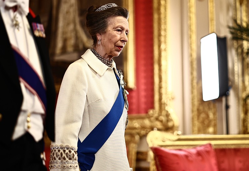 Принцесса Анна шокировала поклонников, появившись на банкете в культовом платье 57-летней давности