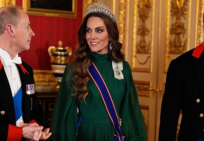 Кейт Миддлтон появилась на государственном банкете в любимых туфлях Кэрри Брэдшоу