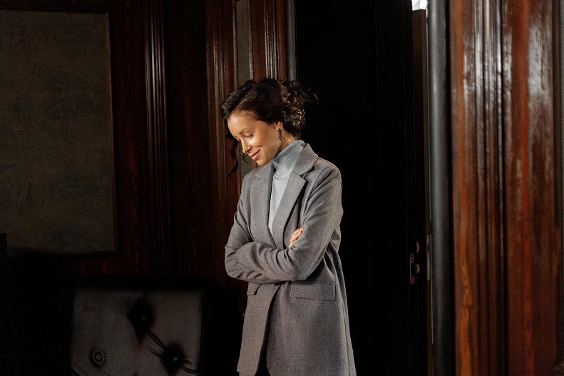 Ирина Темичева на съемках сериала «Зов русалки»