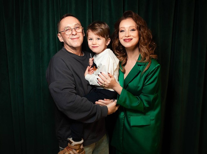 Ирина Темичева с семьей