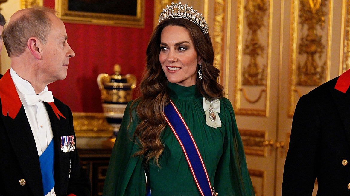 Кейт Миддлтон вышла в свет в диадеме принцессы Дианы