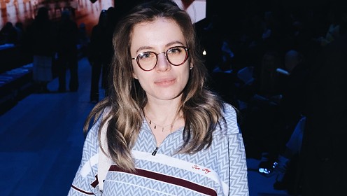 Катя Кабак, Саша Попова, Олег Борха и другие гости показа в финальный день Московской недели моды