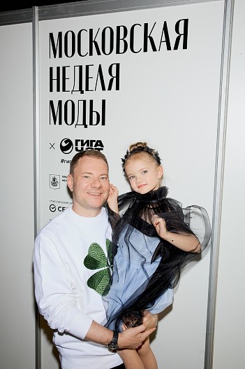 Андрей Ширман (DJ SMASH) с дочерью Серафимой