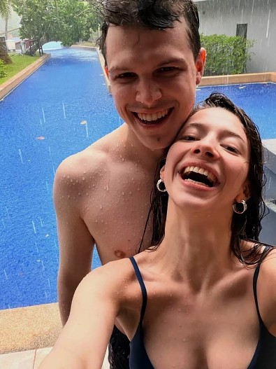 Григорий Верник и Полина Гухман